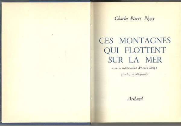 CES MONTAGNES QUI FLOTTENT SUR LA MER.