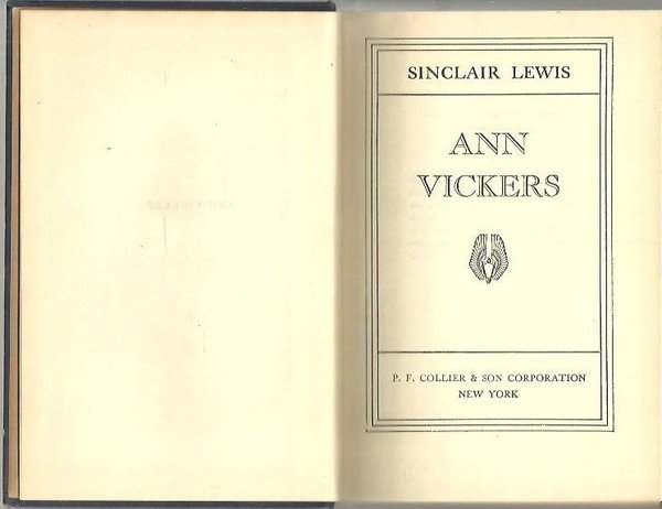 ANN VICKERS.