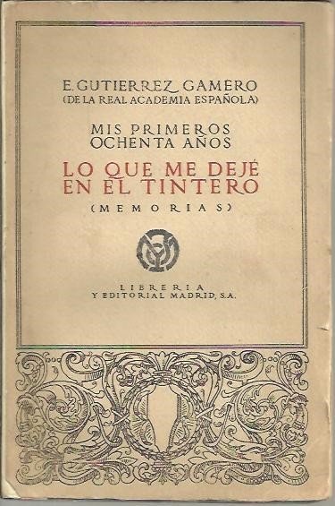 MIS PRIMEROS OCHENTA AÑOS. LO QUE ME DEJE EN EL …