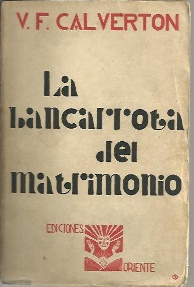 LA BANCARROTA DEL MATRIMONIO.