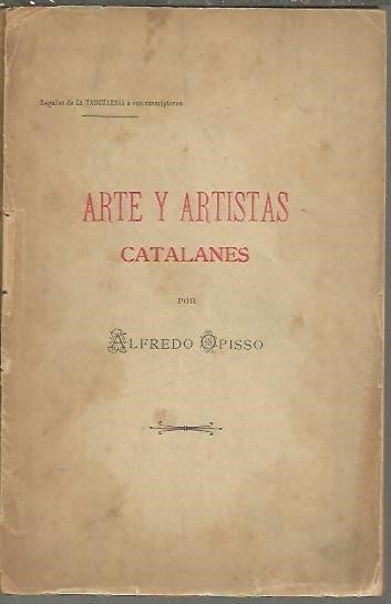 ARTE Y ARTISTAS CATALANES.