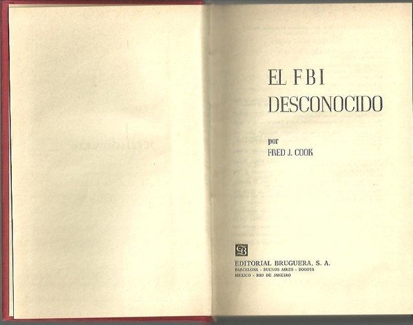 EL FBI DESCONOCIDO.