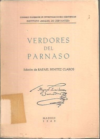 VERDORES DEL PARNASO.