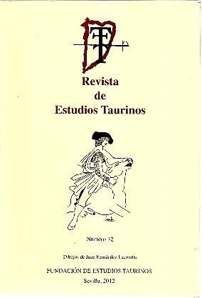 REVISTA DE ESTUDIOS TAURINOS. NUMERO 32.