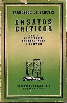 SCHOPENHAUER Y LEOPARDI Y OTROS ENSAYOS CRITICOS.