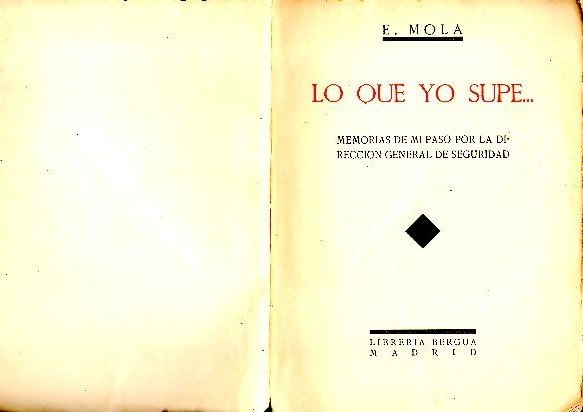 LO QUE YO SUPE… MEMORIAS DE MI PASO POR LA …