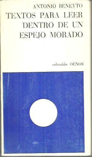 TEXTOS PARA LEER DENTRO DE UN ESPEJO MORADO.