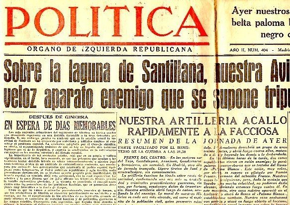 POLITICA. AÑO II. N. 404. 14-DICIEMBRE-1936.