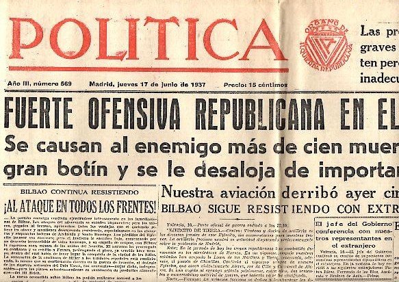 POLITICA. AÑO III. N. 569. 17-JUNIO-1937.