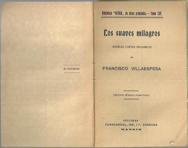 LOS SUAVES MILAGROS.