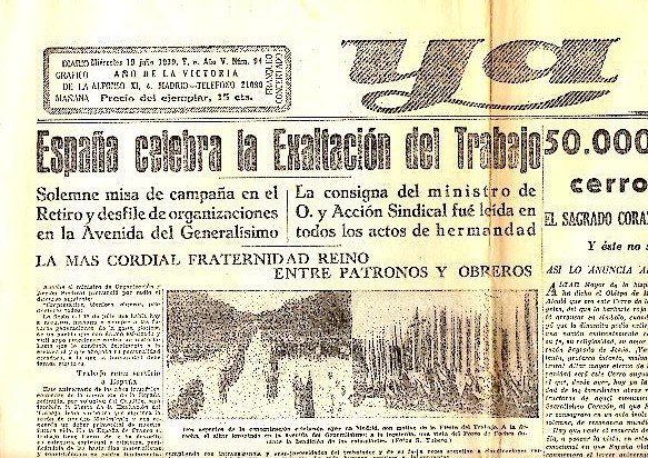 YA. AÑO V. N. 94. 19-JULIO-1939.