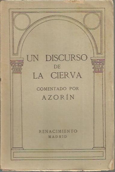 UN DISCURSO DE LA CIERVA.