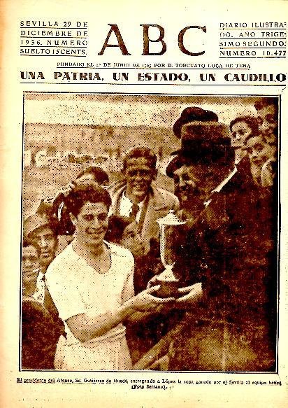 ABC. DIARIO ILUSTRADO. AÑO XXXII. N. 10477. 29-DICIEMBRE-1936.