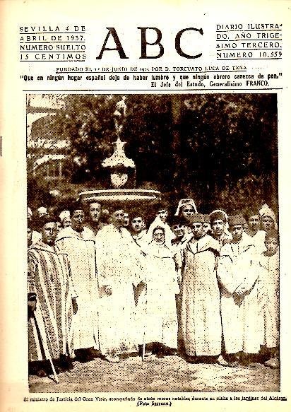 ABC. DIARIO ILUSTRADO. AÑO XXXIII. N. 10559. 4-ABRIL-1937.