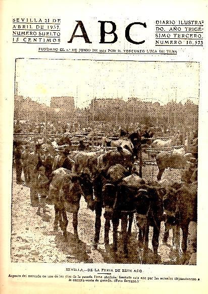 ABC. DIARIO ILUSTRADO. AÑO XXXIII. N. 10573. 21-ABRIL-1937.