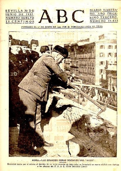 ABC. DIARIO ILUSTRADO. AÑO XXXIII. N. 10633. 30-JUNIO-1937.