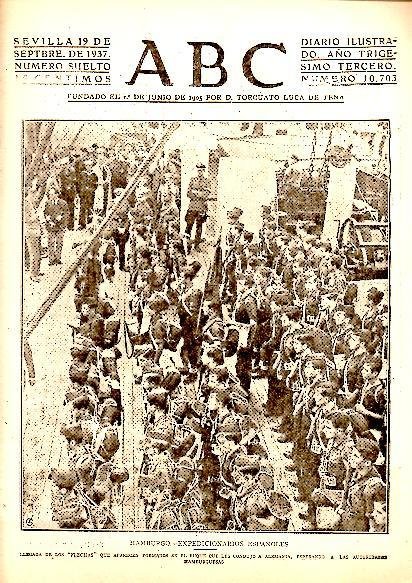 ABC. DIARIO ILUSTRADO. AÑO XXXIII. N. 10703. 19-SEPTIEMBRE-1937.
