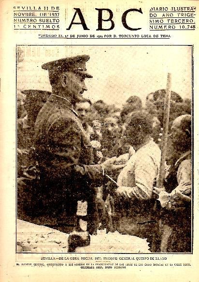 ABC. DIARIO ILUSTRADO. AÑO XXXIII. N. 10748. 11-NOVIEMBRE-1937.