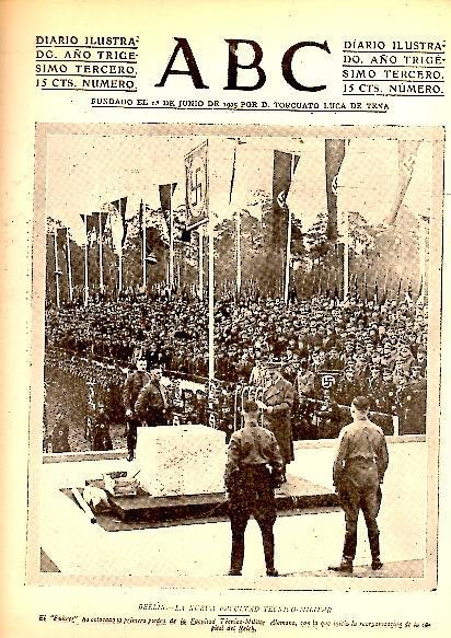 ABC. DIARIO ILUSTRADO. AÑO XXXIII. N. 10787. 26-DICIEMBRE-1937.