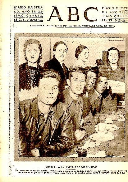 ABC. DIARIO ILUSTRADO. AÑO XXXIV. N. 10797. 7-ENERO-1938.