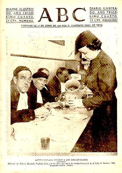 ABC. DIARIO ILUSTRADO. AÑO XXXIV. N. 10810. 22-ENERO-1938.