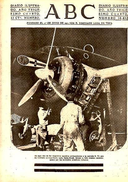 ABC. DIARIO ILUSTRADO. AÑO XXXIV. N. 10835. 20-FEBRERO-1938.