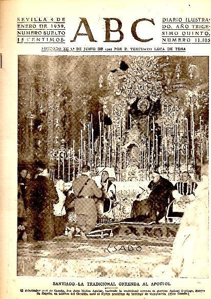 ABC. DIARIO ILUSTRADO. AÑO XXXV. N. 11105. 4-ENERO-1939.