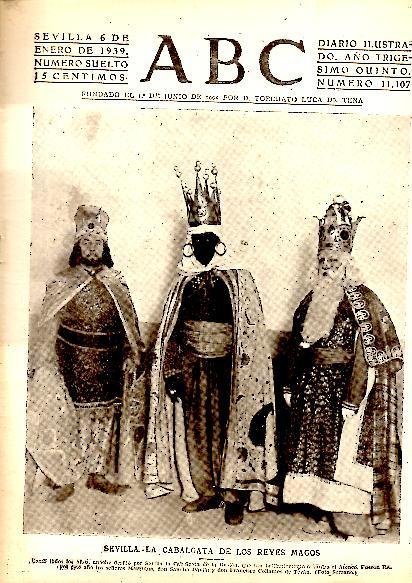 ABC. DIARIO ILUSTRADO. AÑO XXXV. N. 11107. 6-ENERO-1939.
