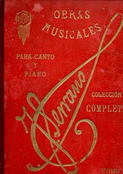COLECCION COMPLETA DE LAS OBRAS MUSICALES DEL MAESTRO D. JOSE …