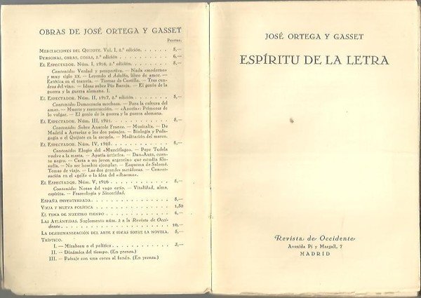 ESPIRITU DE LA LETRA.