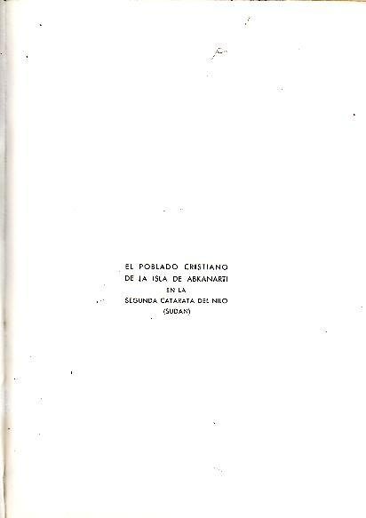 EL POBLADO CRISTIANO DE LA ISLA DE ABKANARTI EN LA …