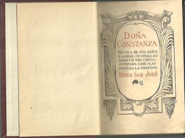 DOÑA CONSTANZA.