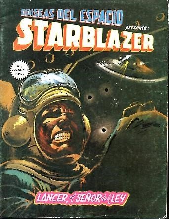 STARBLAZER. LANCER, EL SEÑOR DE LA LEY. NUM. 9. 30-MARZO-1981.