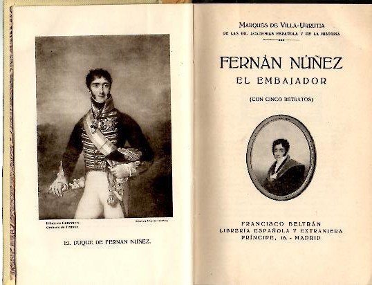 FERNAN NUÑEZ. EL EMBAJADOR.