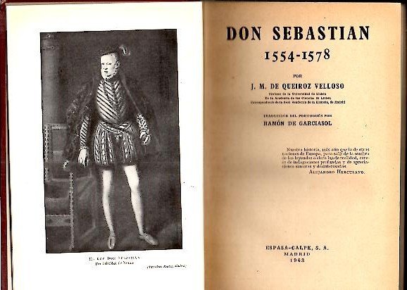 DON SEBASTIAN. 1554-1578.