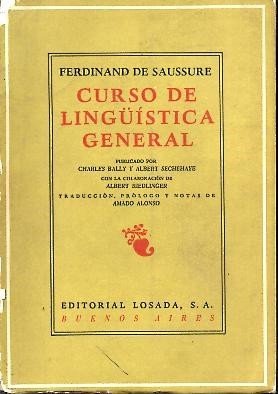 CURSO DE LINGÜÍSTICA GENERAL.