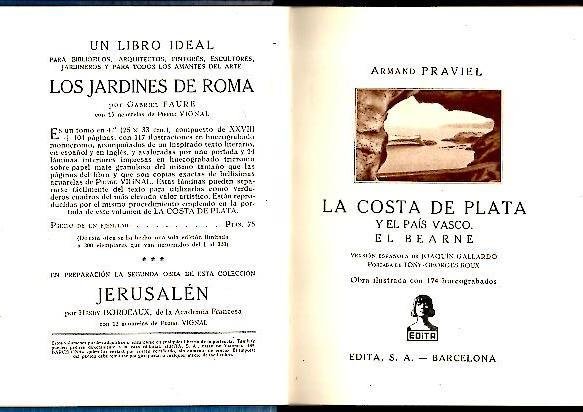 LA COSTA DE PLATA Y EL PAIS VASCO. EL BEARNE.