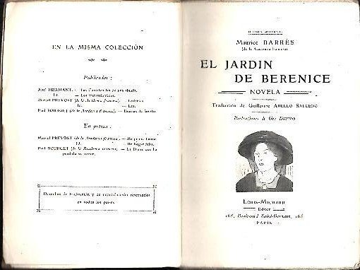 EL JARDIN DE BERENICE.