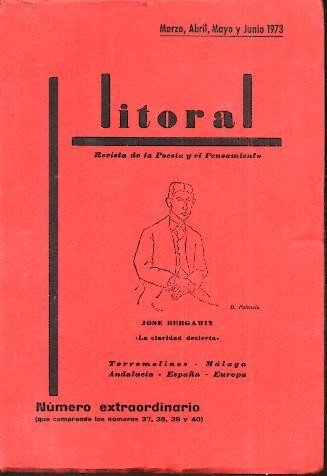 LITORAL. REVISTA DE LA POESIA Y EL PENSAMIENTO. N. 37-38-39-40. …