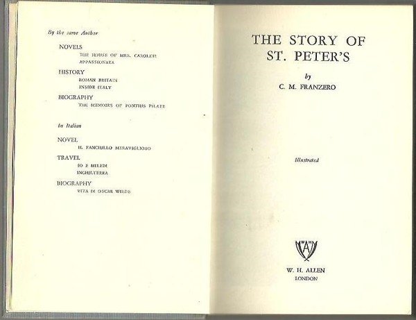 THE STORY OF ST. PETER'S.