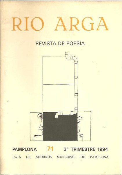 RIO ARGA. REVISTA DE POESIA. N. 71. SEGUNDO TRIMESTRE 1994.