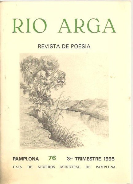 RIO ARGA. REVISTA DE POESIA. N. 76. TERCER TRIMESTRE 1995.