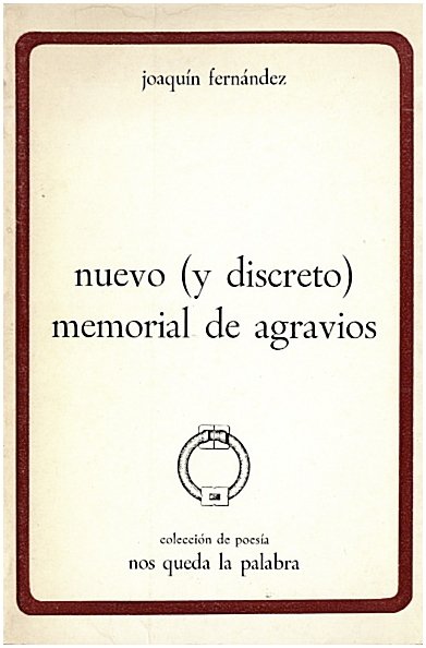 NUEVO (Y DISCRETO) MEMORIAL DE AGRAVIOS.