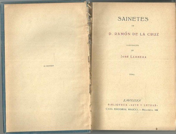 SAINETES.