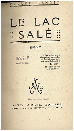 LE LAC SALE.
