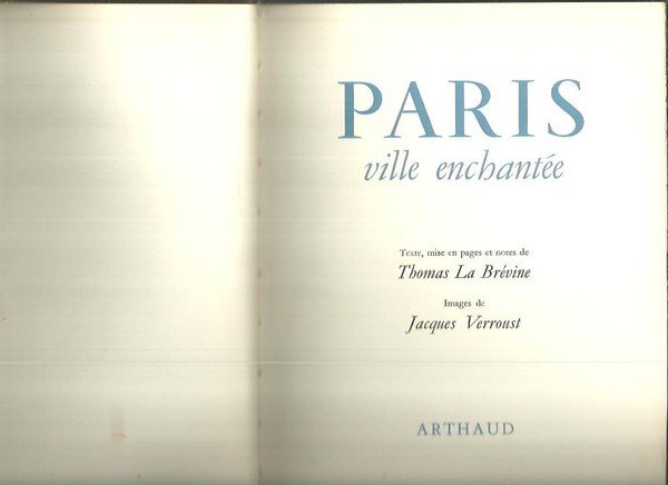PARIS VILLE ENCHANTEE.