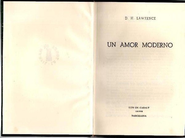 UN AMOR MODERNO.