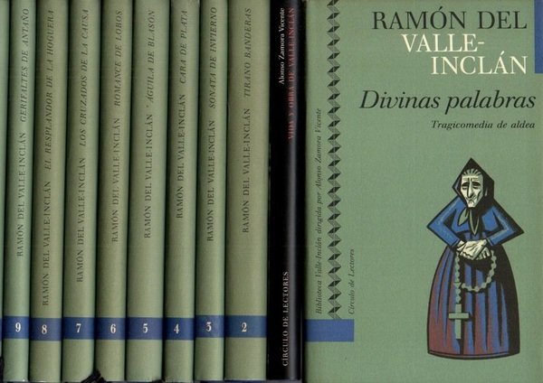 BIBLIOTECA VALLE-INCLAN. 1. DIVINAS PALABRAS. 2. TIRANO BANDERAS. 3. SONATA …