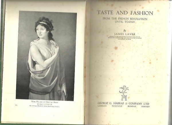 TASTE AND FASHION. FROM THE FRENCH REVOLUTION UNTIL TODAY.