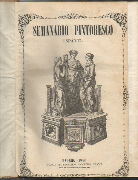 SEMANARIO PINTORESCO ESPAÑOL. N. 1-53. 2 DE ENERO DE 1848 …